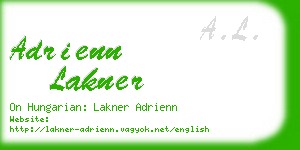 adrienn lakner business card